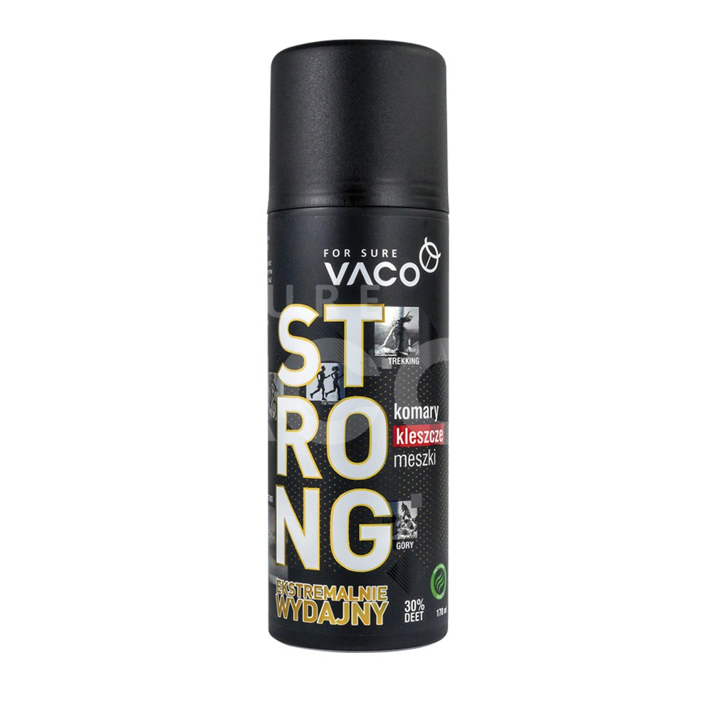 VACO STRONG Spray against mosquitos, tongs and fluff 170 ml