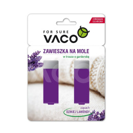 VACO - pendant for moth in gel (Lavender) 2 pieces