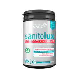 ECO SanitoLUX for sewage treatment plants and septic tanks 1 kg
