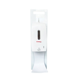Kastell - Non-contact disinfectant dispenser with protective plate