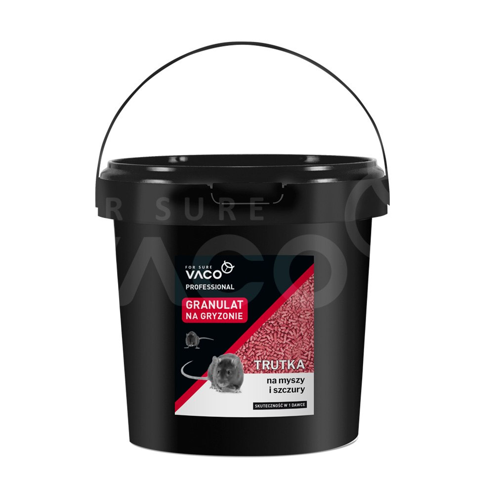 VACO PROFESSIONAL Granules for mice and rats (bucket) 5 kg