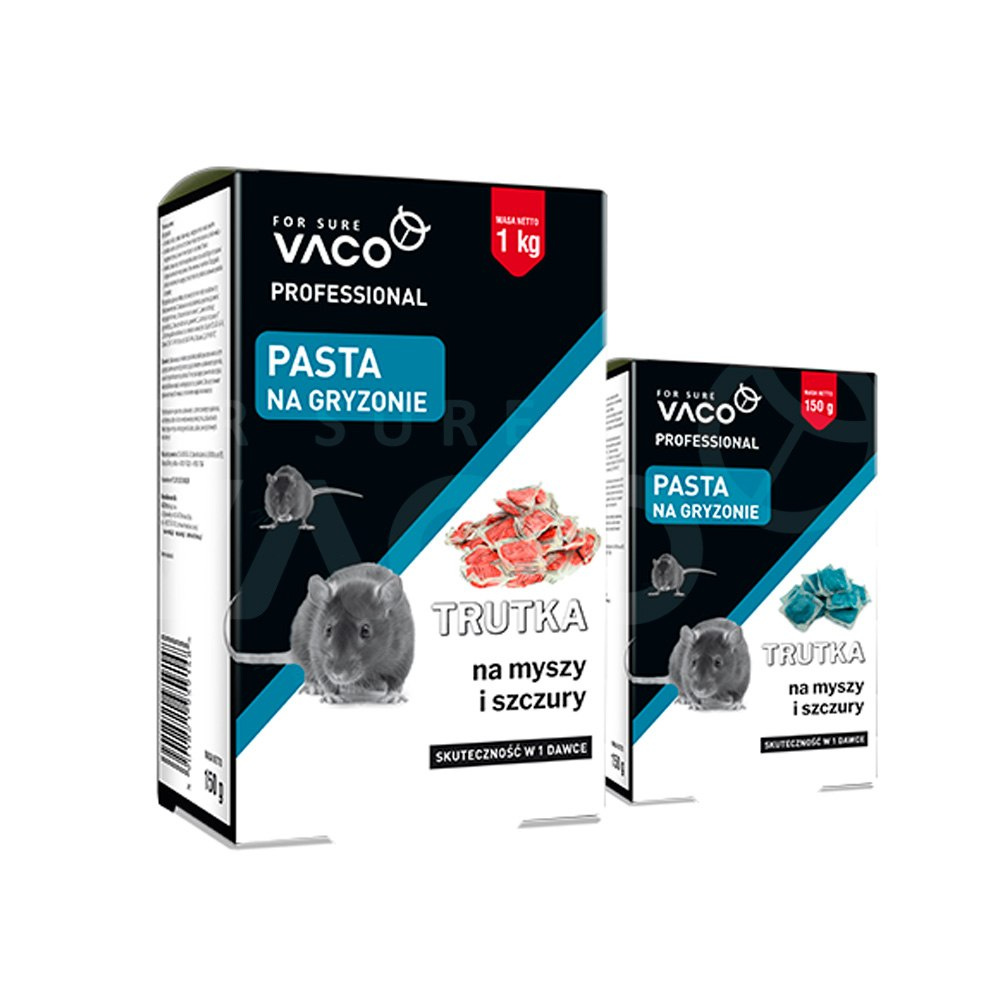 VACO PROFESSIONAL Mouse and rat paste (carton) 1 kg – bait