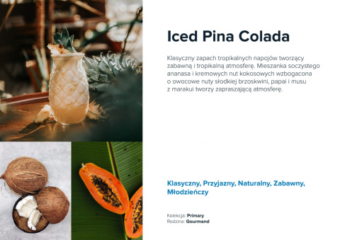Wkład zapachowy AirQ Big - "Iced Pina Colada"