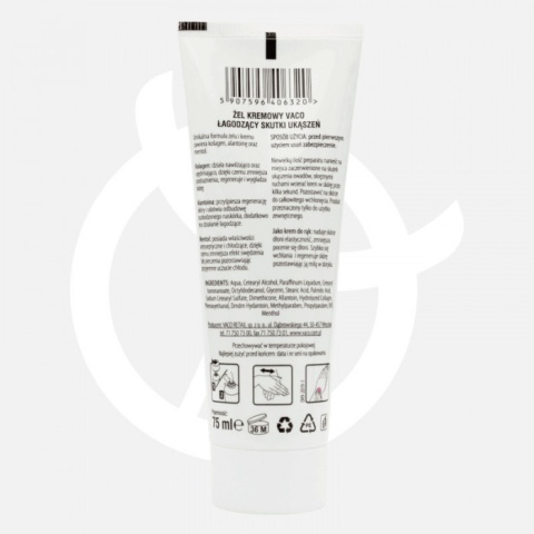 ECO VACO Krem łagodzący 75 ml ECO VACO Krem łagodzący 75 ml