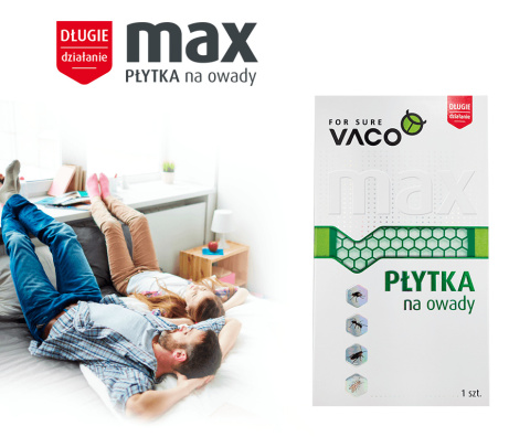 VACO Płytka owadobójcza na owady VACO Płytka owadobójcza na owady