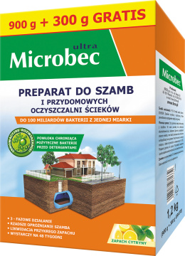 BROS - Microbec ULTRA 900g - preparat do szamb + 300g gratis