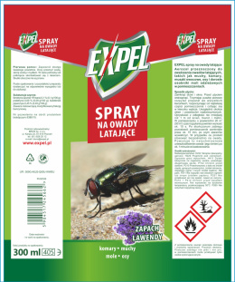 EXPEL – spray na owady latające zapach lawendy 300ml