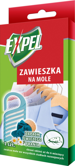 EXPEL - zawieszka na mole zapach świeżego prania 1szt.