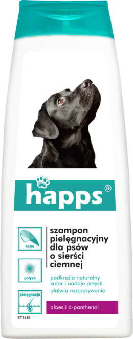 HAPPS - szampon pielęgnacyjny dla psów o sierści ciemnej 200ml