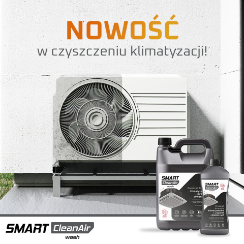 Smart CleanAir WASH 1 l płyn przeznaczony do mycia i czyszczenia klimatyzatorów Smart CleanAir WASH 1 l płyn przeznaczony do mycia i czyszczenia klimatyzatorów