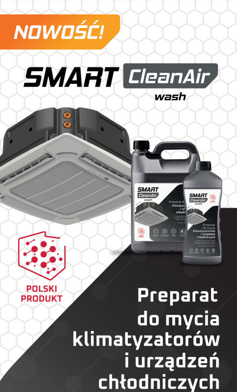 Smart CleanAir WASH 1 l płyn przeznaczony do mycia i czyszczenia klimatyzatorów Smart CleanAir WASH 1 l płyn przeznaczony do mycia i czyszczenia klimatyzatorów