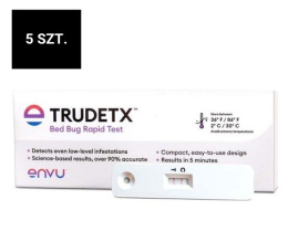 Test do wykrywania pluskiew TRUDETX 5 szt.